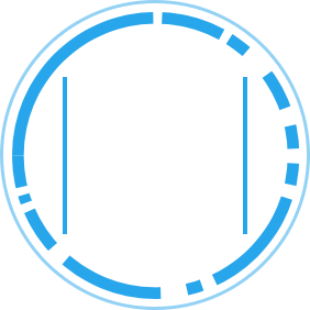 SOC 2 icon blue and white