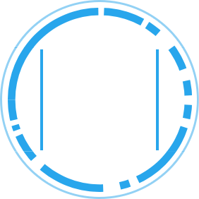 SOC suite Icon Blue and White