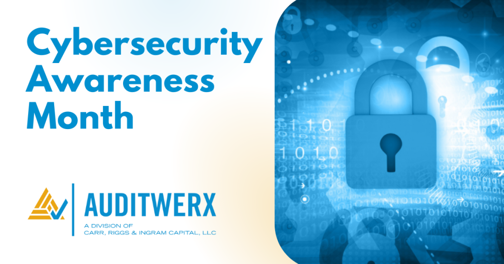 Auditwerx Blog Cybersecurity Awareness Month