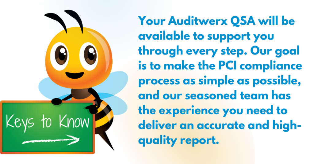 Auditwerx Blog Simplify PCI DSS Certification with Our Secure PCI Compliance Portal Bee